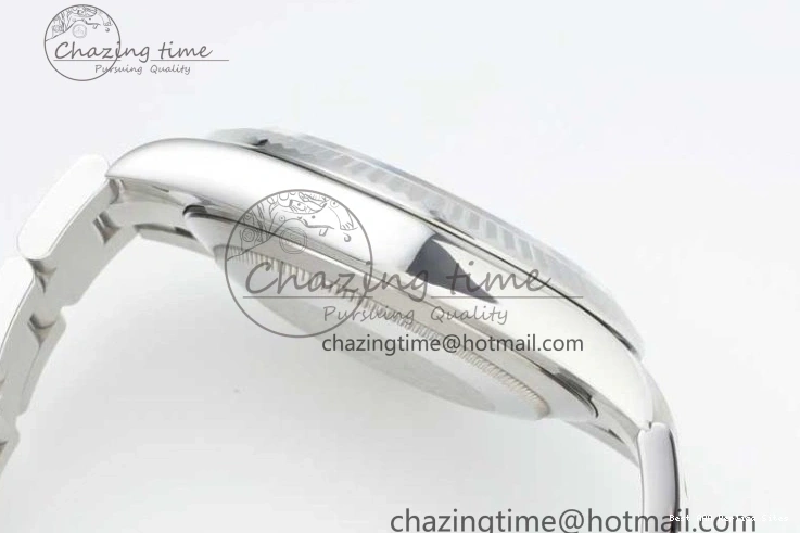 AAA Replica Watches Green 904L on 126334 Gray 41 2285 Steel Bracelet 1:1 Best Edition Dial VR NTF ZeroBulk DateJust Roman Oyster 0122